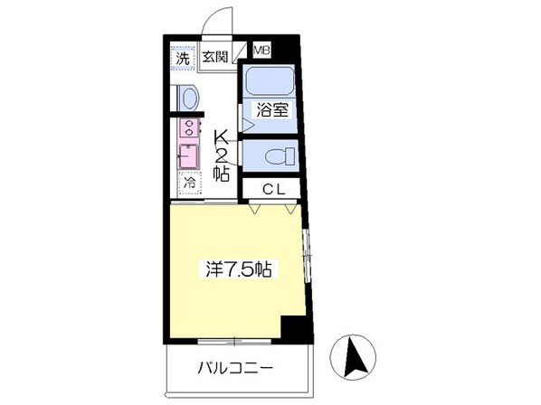 ＣＥＲＩＳＩＥＲＡＴ富岡の物件間取画像